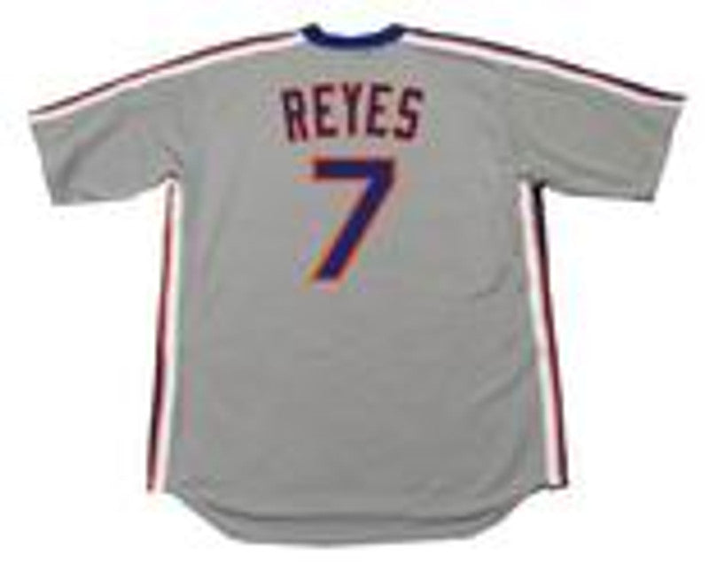JR NYM 1987 Cooperstown Away Baseball Stitched Jersey, Vintage Baseball Jersey, Retro Sewn Jersey