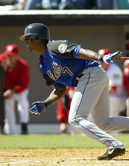 Jose Reyes New York Mets 2005 Baseball jersey retro stitched fan gear RTJ00333