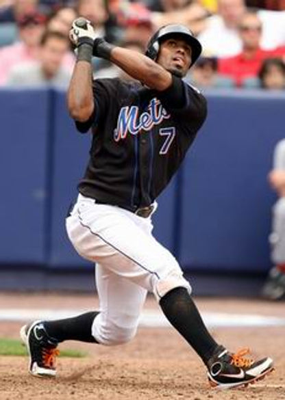 JR NYM 2010 Home Baseball Stitched Jersey, Vintage Baseball Jersey, Retro Sewn Jersey