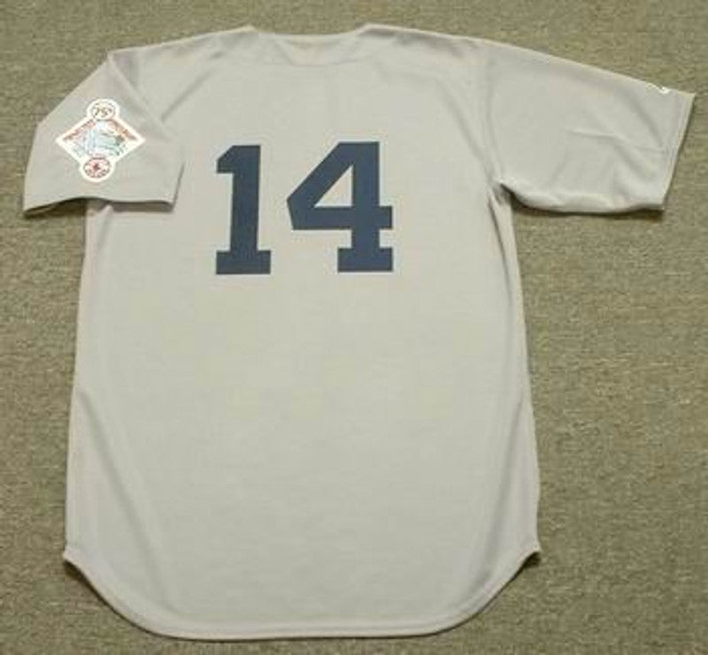 JR BRS 1987 Cooperstown Throwback Away Stitched Jersey, Vintage Baseball Jersey, Retro Sewn Jersey