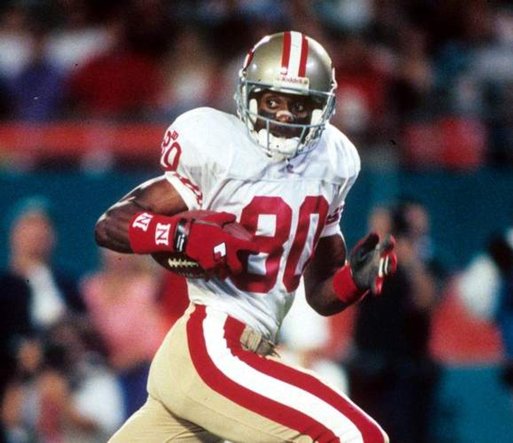 JERI SF 49ers 1988 Throwback Away Football Jersey, Retro Stitched Jersey