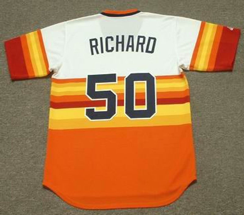 Jr. Richard Houston Astros 1980 Baseball jersey retro stitched fan gear RTJ00699