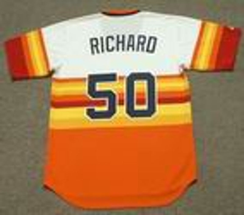 Jr. Richard Houston Astros 1980 Baseball jersey retro stitched fan gear RTJ00699