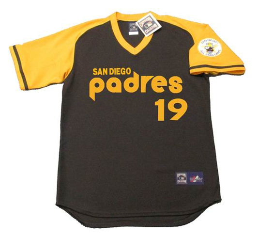 GR SDP 1978 Cooperstown Away Baseball Stitched Jersey, Vintage Baseball Jersey, Retro Sewn Jersey