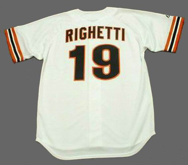Dave Righetti San Francisco Giants 1991 Baseball jersey retro stitched fan gear RTJ01251