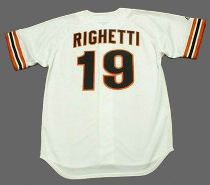 Dave Righetti San Francisco Giants 1991 Baseball jersey retro stitched fan gear RTJ01251