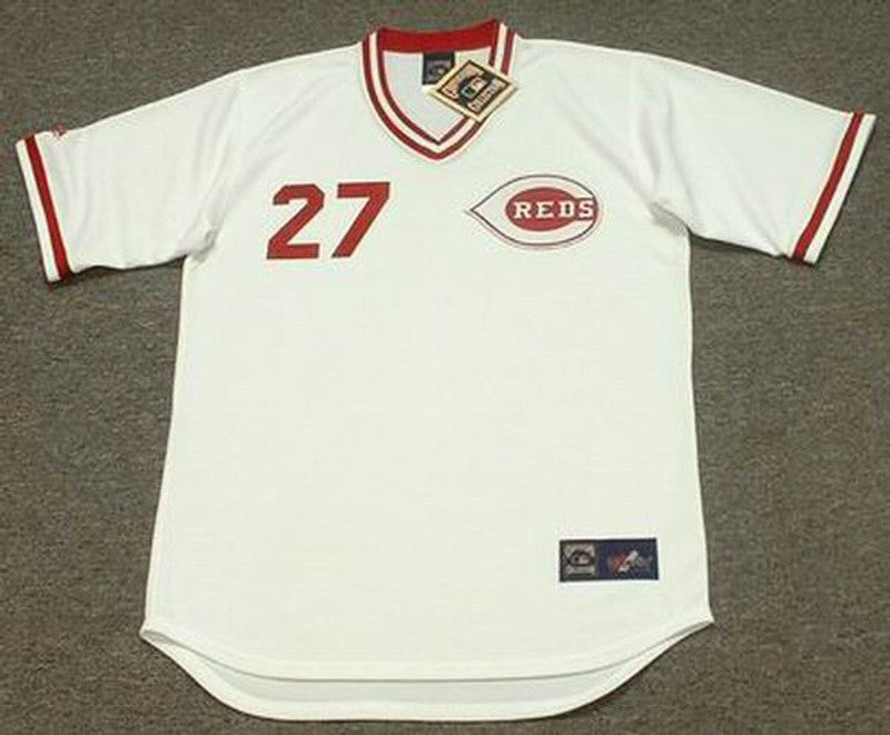 JR CR 1990 Cooperstown Home Baseball Stitched Jersey, Vintage Baseball Jersey, Retro Sewn Jersey