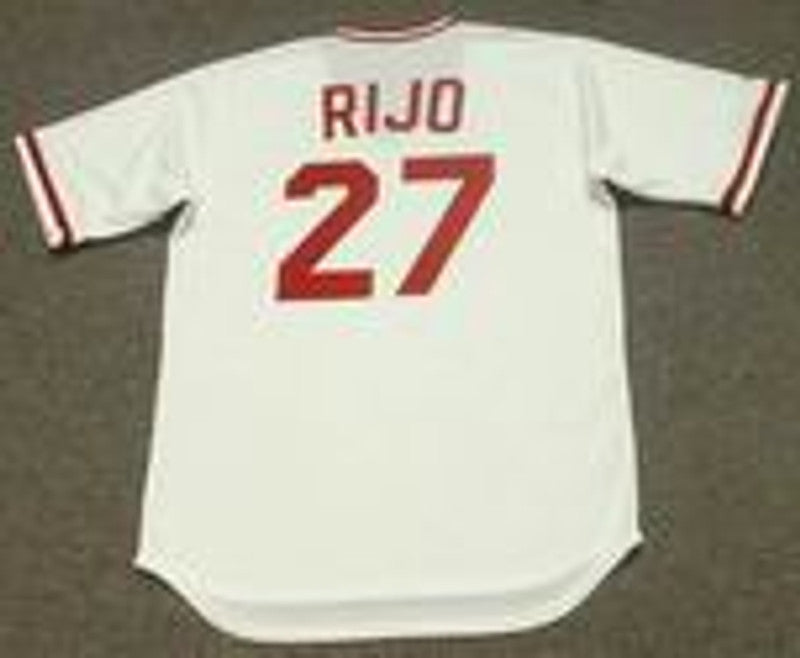 JR CR 1990 Cooperstown Home Baseball Stitched Jersey, Vintage Baseball Jersey, Retro Sewn Jersey