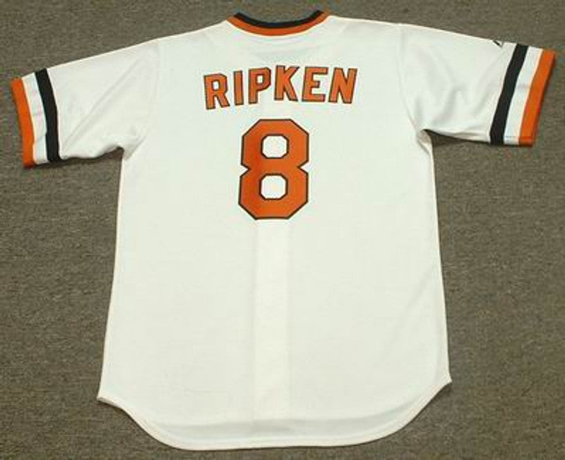 CR BO Jr. 1983 Cooperstown Throwback Baseball Stitched Jersey, Vintage Baseball Jersey, Retro Sewn Jersey