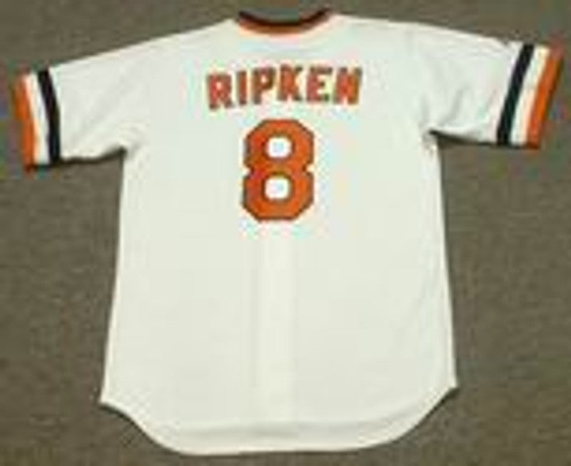 CR BO Jr. 1983 Cooperstown Throwback Baseball Stitched Jersey, Vintage Baseball Jersey, Retro Sewn Jersey
