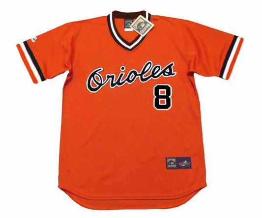 CR BO Jr. 1983 Cooperstown Alternate Baseball Stitched Jersey, Vintage Baseball Jersey, Retro Sewn Jersey