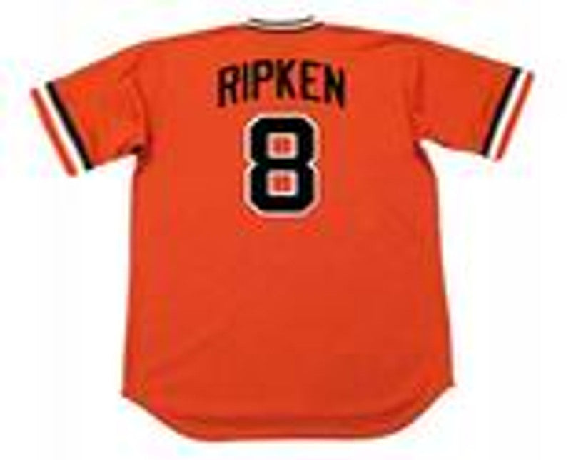CR BO Jr. 1983 Cooperstown Alternate Baseball Stitched Jersey, Vintage Baseball Jersey, Retro Sewn Jersey