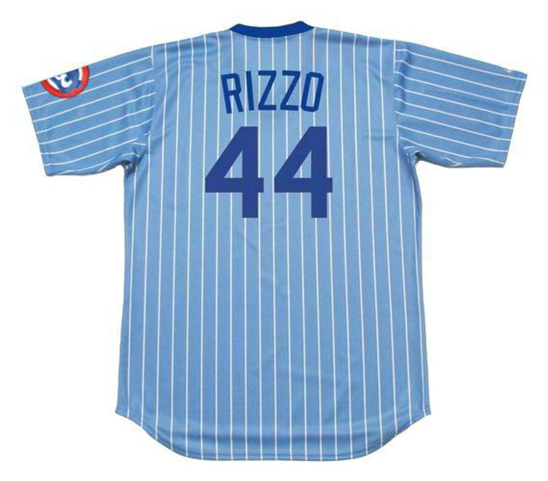 Anthony Rizzo Chicago Cubs 1980s Baseball jersey retro stitched fan gear RTJ01890