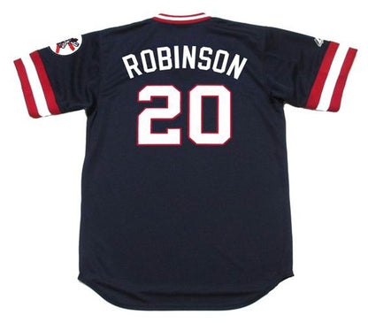 Frank Robinson Cleveland Indians 1975 Baseball jersey retro stitched fan gear RTJ00946