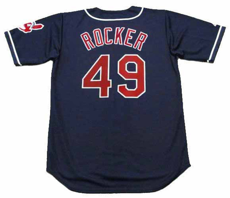 John Rocker Cleveland Indians 2001 Baseball jersey retro stitched fan gear RTJ00404