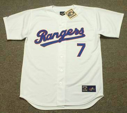 Ivan Rodriguez Texas Rangers 1993 Baseball jersey retro stitched fan gear RTJ00705