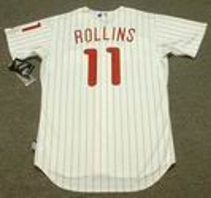 Jimmy Rollins Philadelphia Phillies 2010 Baseball jersey retro stitched fan gear RTJ00517
