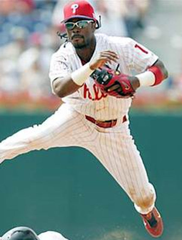 Jimmy Rollins Philadelphia Phillies 2010 Baseball jersey retro stitched fan gear RTJ00517
