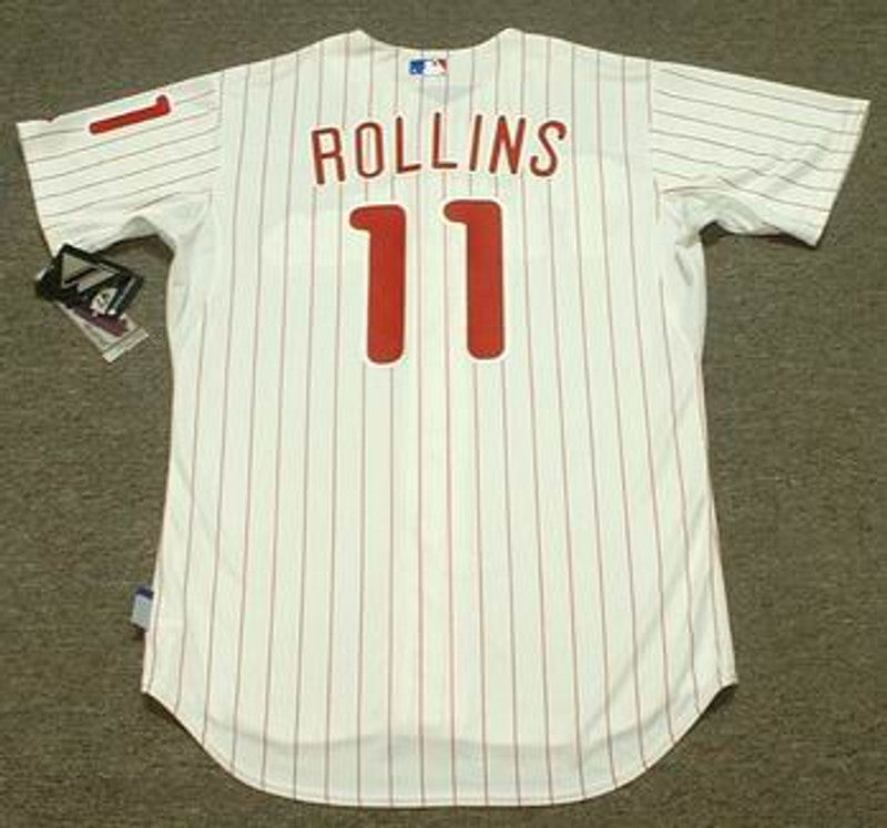 Jimmy Rollins Philadelphia Phillies 2010 Baseball jersey retro stitched fan gear RTJ00517