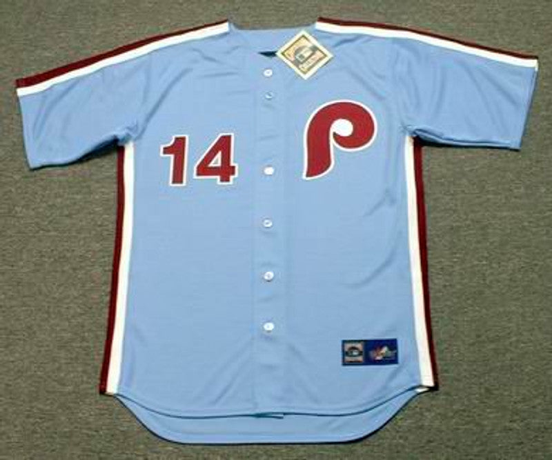 PR PP 1980 Away Baseball Throwback Stitched Jersey, Vintage Baseball Jersey, Retro Sewn Jersey