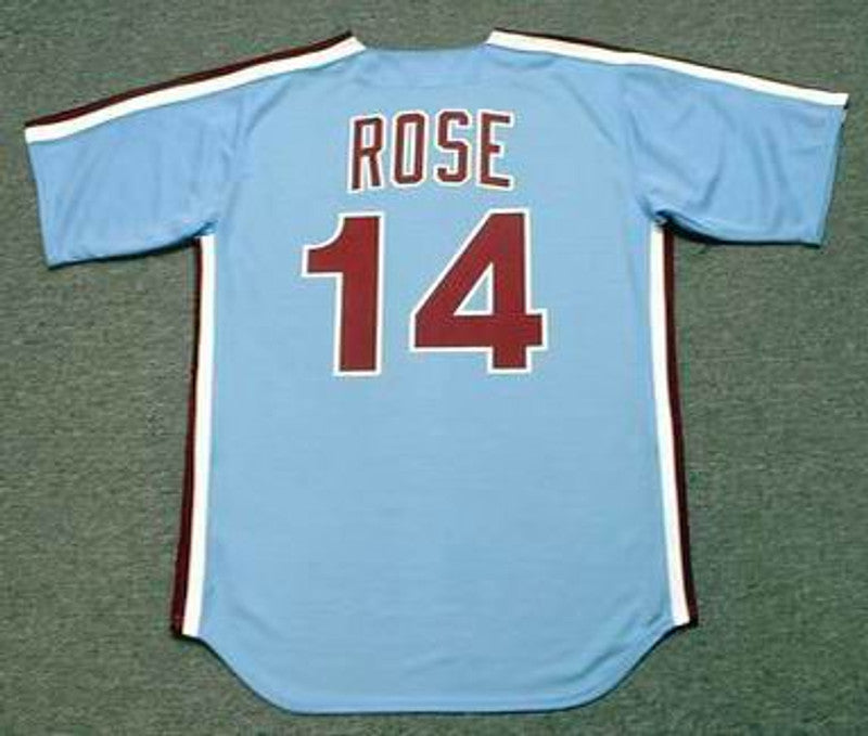 PR PP 1980 Away Baseball Throwback Stitched Jersey, Vintage Baseball Jersey, Retro Sewn Jersey