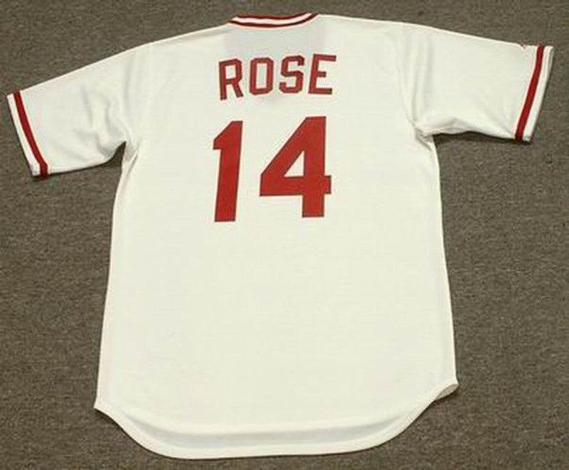 PR CR 1975 Home Baseball Throwback Stitched Jersey, Vintage Baseball Jersey, Retro Sewn Jersey