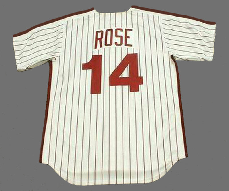 PR PP 1980 Home Baseball Throwback Stitched Jersey, Vintage Baseball Jersey, Retro Sewn Jersey