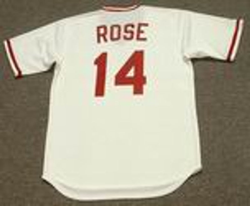 PR CR 1975 Home Baseball Throwback Stitched Jersey, Vintage Baseball Jersey, Retro Sewn Jersey
