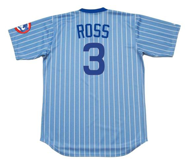 David Ross Chicago Cubs 1980s Baseball jersey retro stitched fan gear RTJ01213