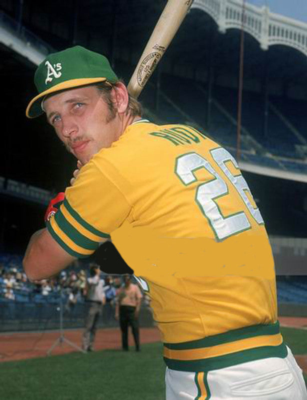 Joe Rudi Oakland Athletics 1973 Baseball jersey retro stitched fan gear RTJ00454