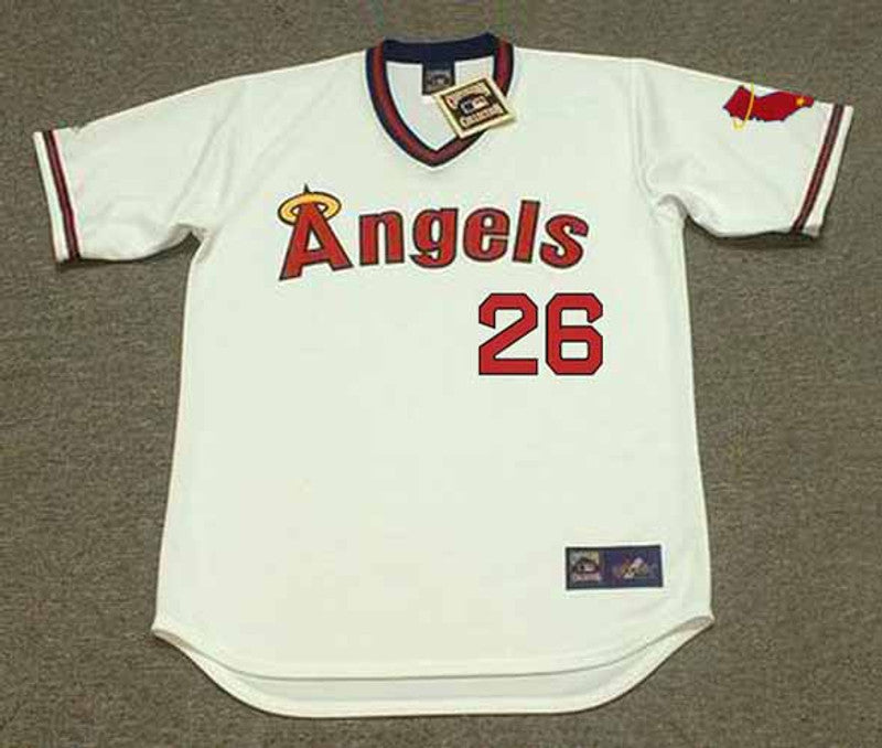 JR CA 1978 Home Throwback Baseball Stitched Jersey, Vintage Baseball Jersey, Retro Sewn Jersey