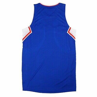LAC On-Court Team Issued Pro Cut Blue Jersey