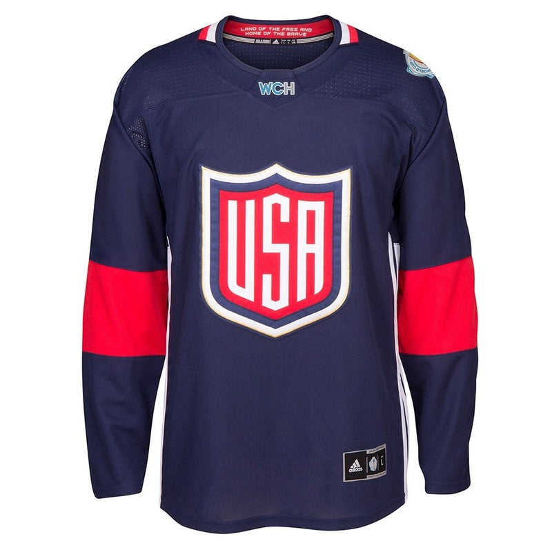 UN Navy Blue 2016 World Cup of Hockey Premier Home Jersey