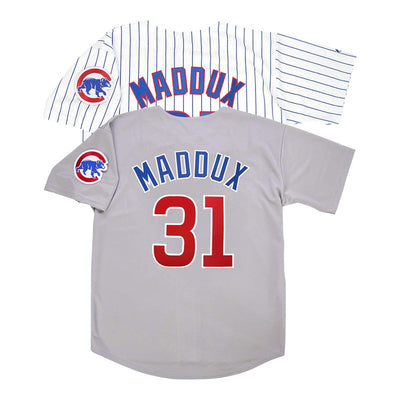 Greg Maddux Chicago Cubs Baseball jersey retro stitched fan gear RTJ02077