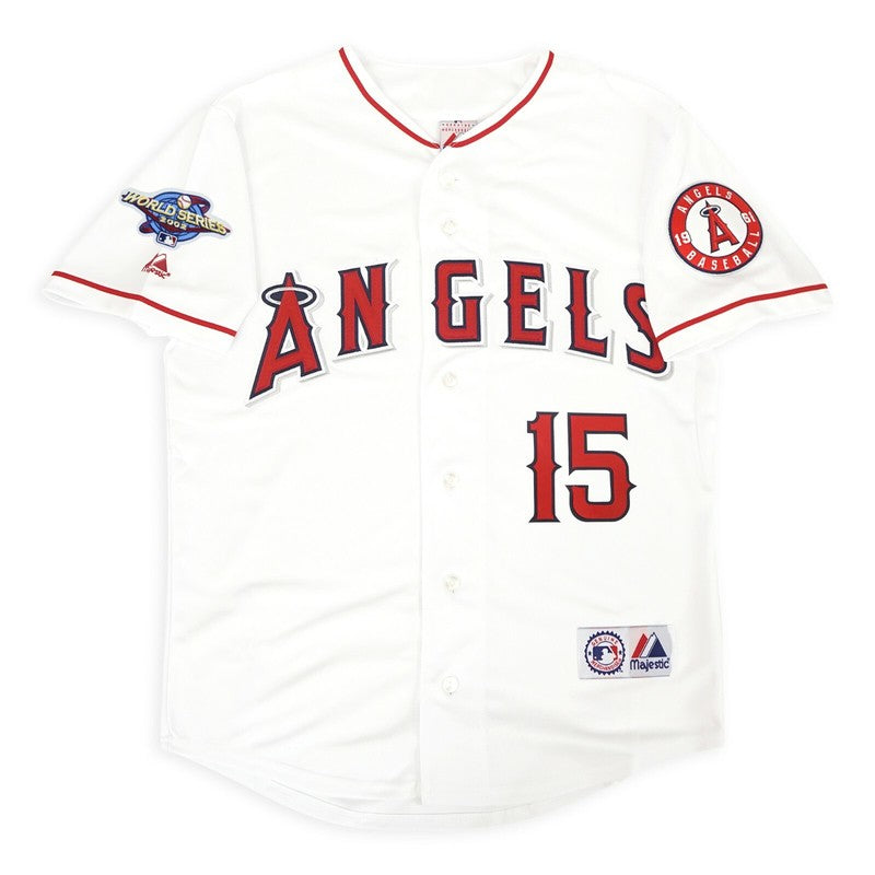 Tim Salmon Los Angeles Angels 2002 Baseball jersey retro stitched fan gear RTJ02261