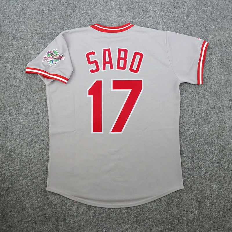 Chris Sabo 1990 Cincinnati Reds 1990 Baseball jersey retro stitched fan gear RTJ02056