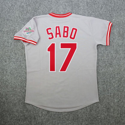 Chris Sabo 1990 Cincinnati Reds 1990 Baseball jersey retro stitched fan gear RTJ02056