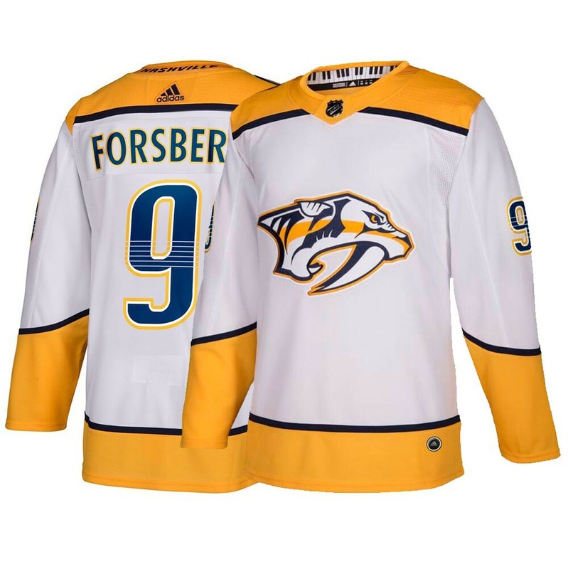 FF Nashville Predators White On-Ice Pro Jersey
