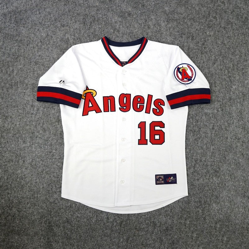 Garret Anderson California Angels Baseball jersey retro stitched fan gear RTJ02006