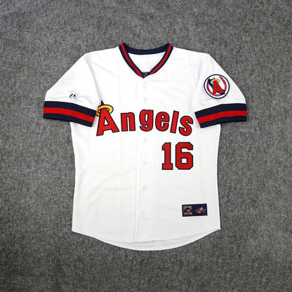 Garret Anderson California Angels Baseball jersey retro stitched fan gear RTJ02006