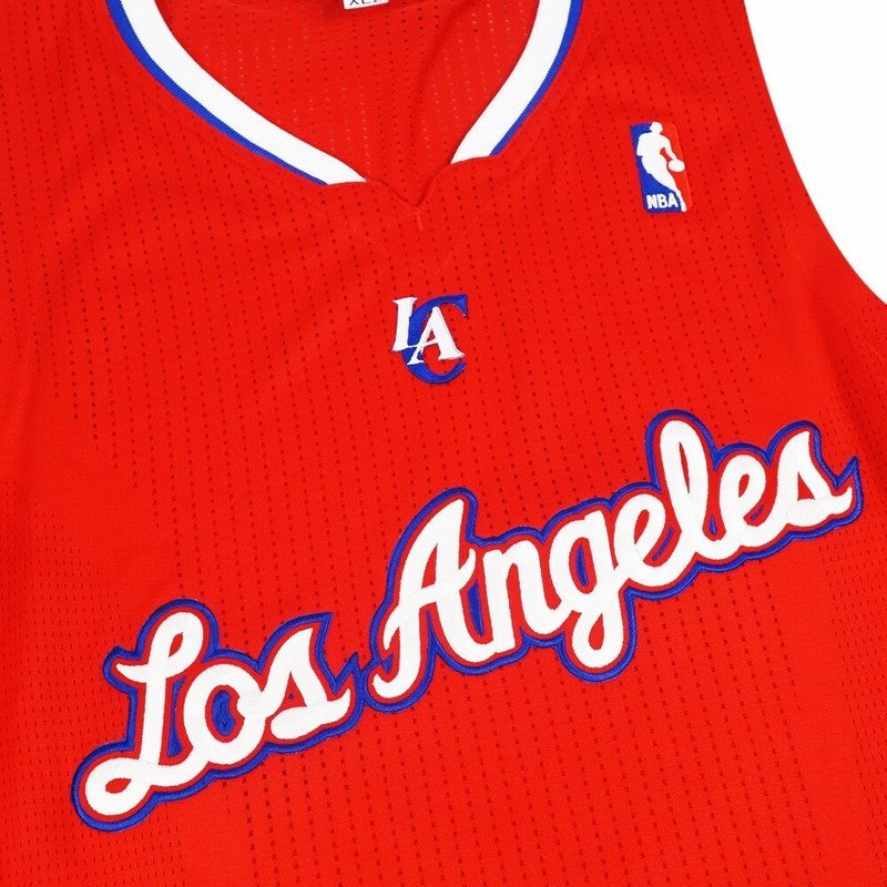 LAC On-Court Team Issued Pro Cut Red Jersey