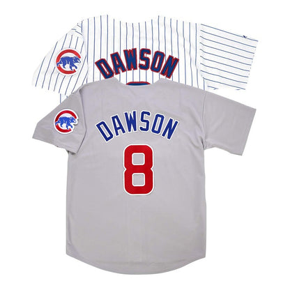 Andre Dawson Chicago Cubs Baseball jersey retro stitched fan gear RTJ02221