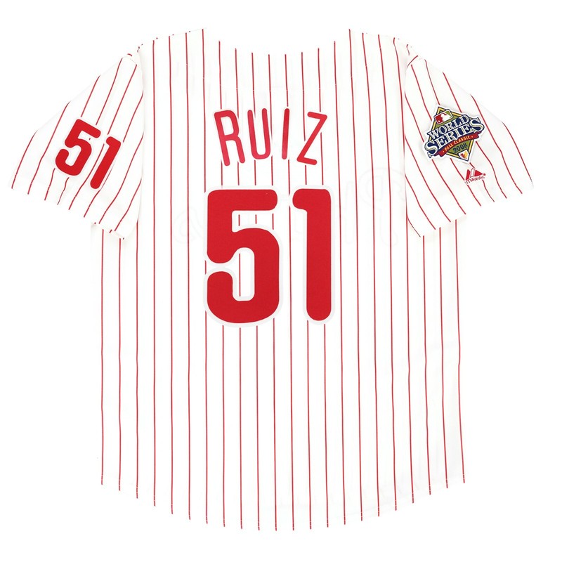 Carlos Ruiz 2008 Philadelphia Phillies 2008 Baseball jersey retro stitched fan gear RTJ02207