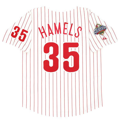 Cole Hamels 2008 Philadelphia Phillies 2008 Baseball jersey retro stitched fan gear RTJ02213