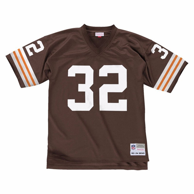 JB 1963 Clveland Browns Home Brown Legacy Jersey