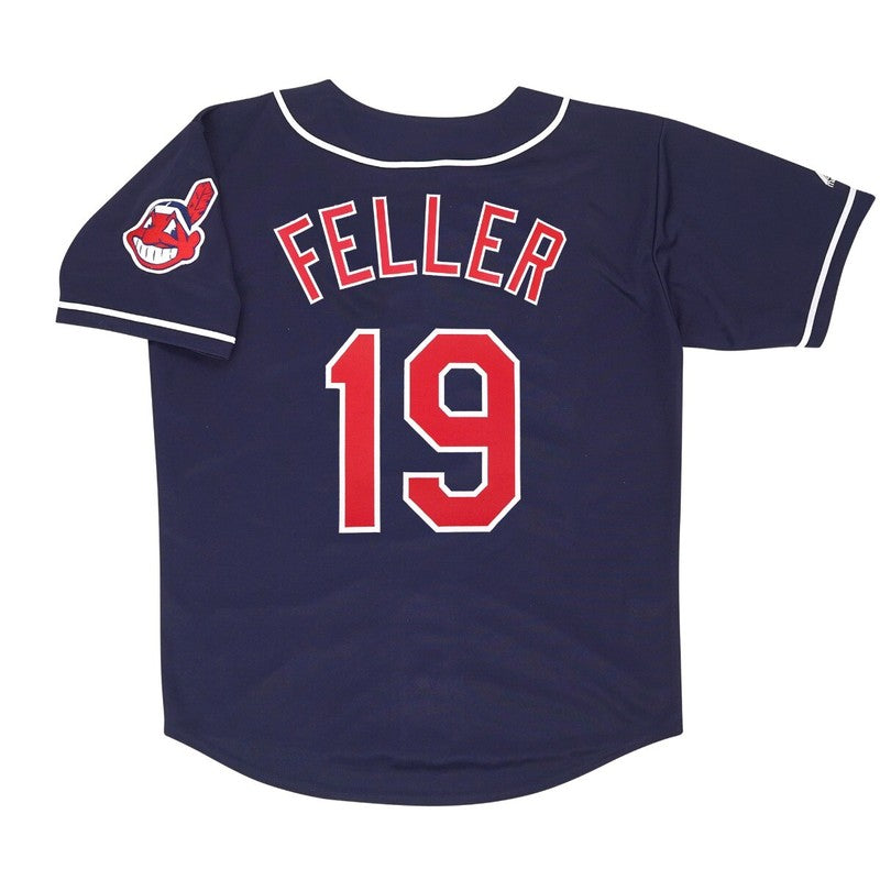 Bob Feller Cleveland Indians Baseball jersey retro stitched fan gear RTJ02086