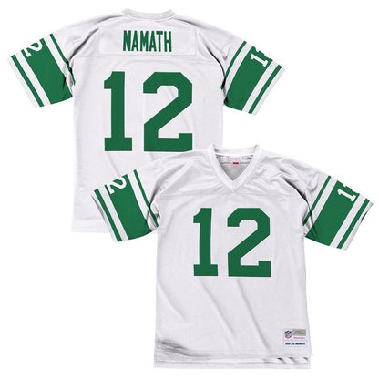 JN 1968 New York Jets Road White Legacy Jersey