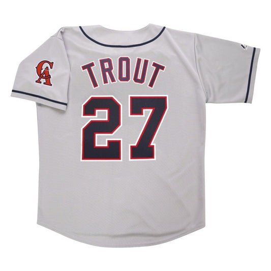 Mike Trout California Angels Baseball jersey retro stitched fan gear RTJ02171