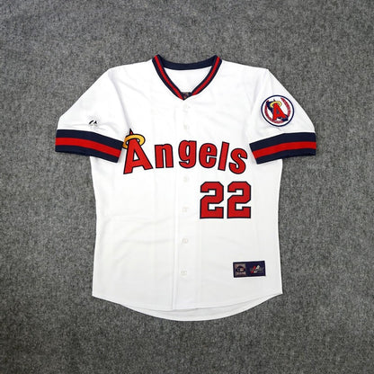 Bo Jackson California Angels Baseball jersey retro stitched fan gear RTJ02190