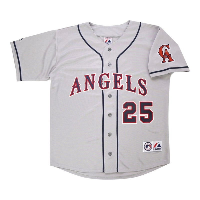 Jim Abbott California Angels Baseball jersey retro stitched fan gear RTJ02106